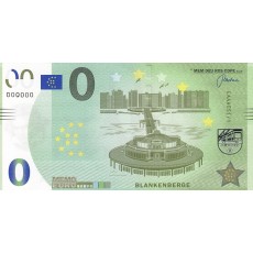 0 Euro biljet Blankenberge 